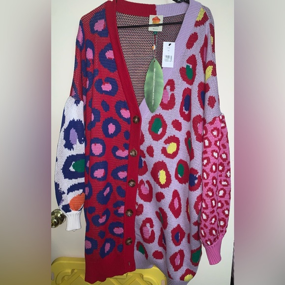 FARM Rio Tops - Brand New Farm Rio oversized Cardigan